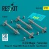 RESKIT RS32-0375 R.550 Magic-2 missiles (4 pcs) (3D Printed) 1/32